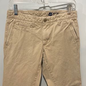 Gap khaki pants size 28x30 Slim